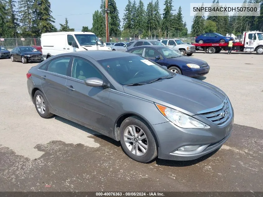 5NPEB4ACXDH507500 2013 Hyundai Sonata Gls