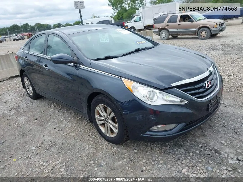 2013 Hyundai Sonata Gls VIN: 5NPEB4AC8DH774568 Lot: 40078237