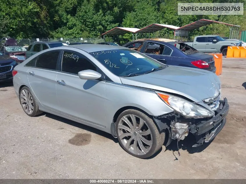 2013 Hyundai Sonata Se 2.0T VIN: 5NPEC4AB8DH530763 Lot: 40080274