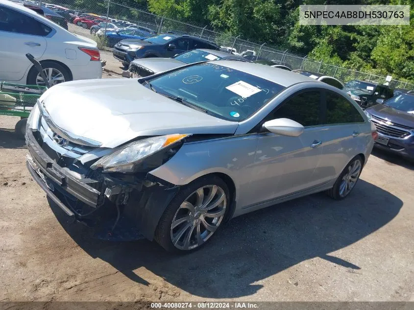 2013 Hyundai Sonata Se 2.0T VIN: 5NPEC4AB8DH530763 Lot: 40080274