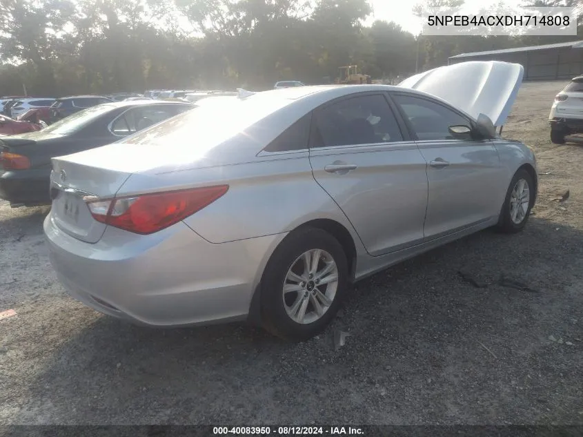 5NPEB4ACXDH714808 2013 Hyundai Sonata Gls