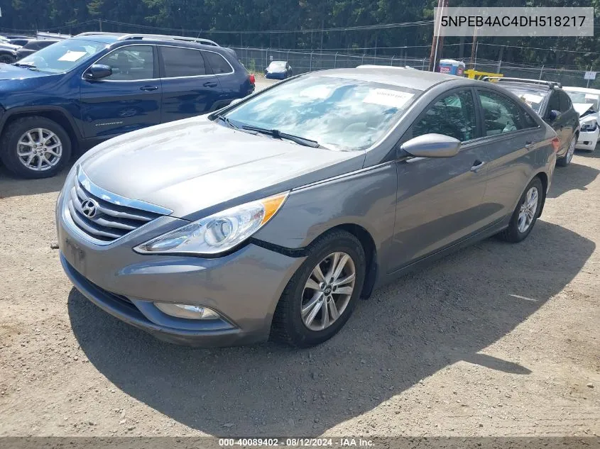 5NPEB4AC4DH518217 2013 Hyundai Sonata Gls