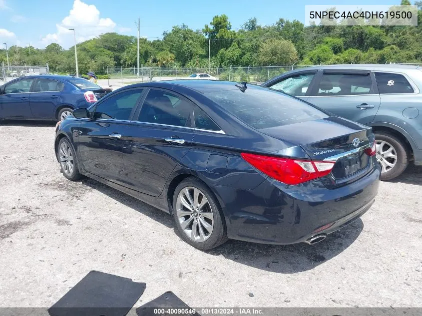 5NPEC4AC4DH619500 2013 Hyundai Sonata Se/Limited