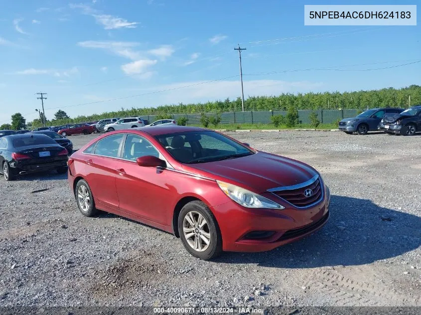 5NPEB4AC6DH624183 2013 Hyundai Sonata Gls