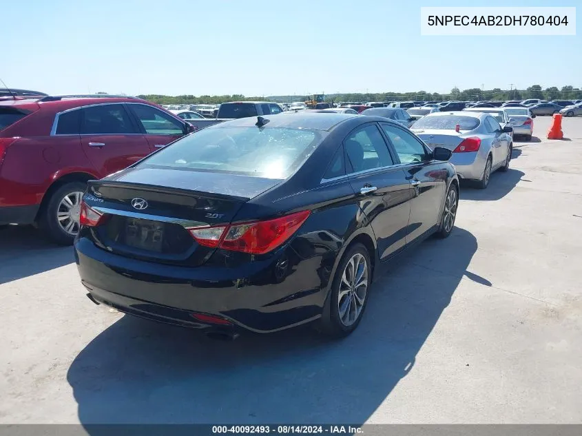 2013 Hyundai Sonata Se 2.0T VIN: 5NPEC4AB2DH780404 Lot: 40092493