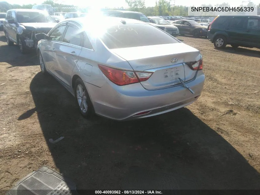 2013 Hyundai Sonata Gls VIN: 5NPEB4AC6DH656339 Lot: 40093562