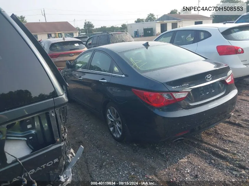 5NPEC4AC7DH508553 2013 Hyundai Sonata Se