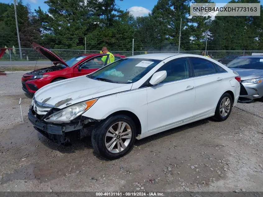 5NPEB4ACXDH773163 2013 Hyundai Sonata Gls