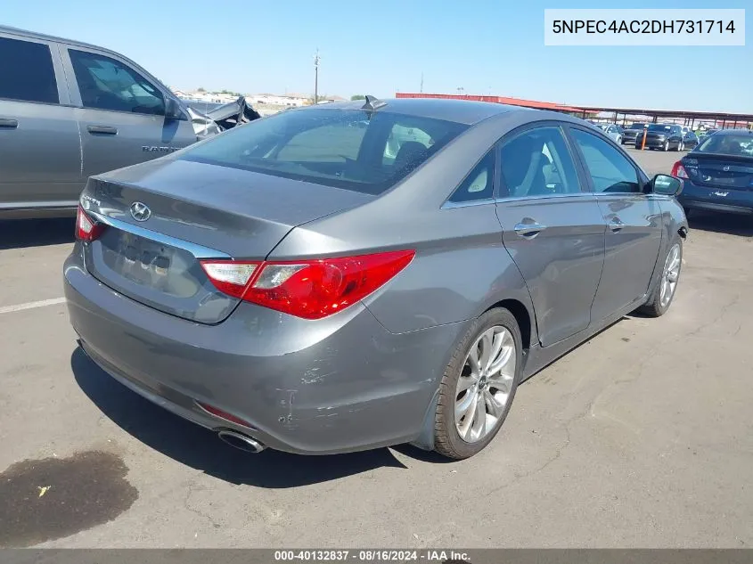 2013 Hyundai Sonata Se VIN: 5NPEC4AC2DH731714 Lot: 40132837