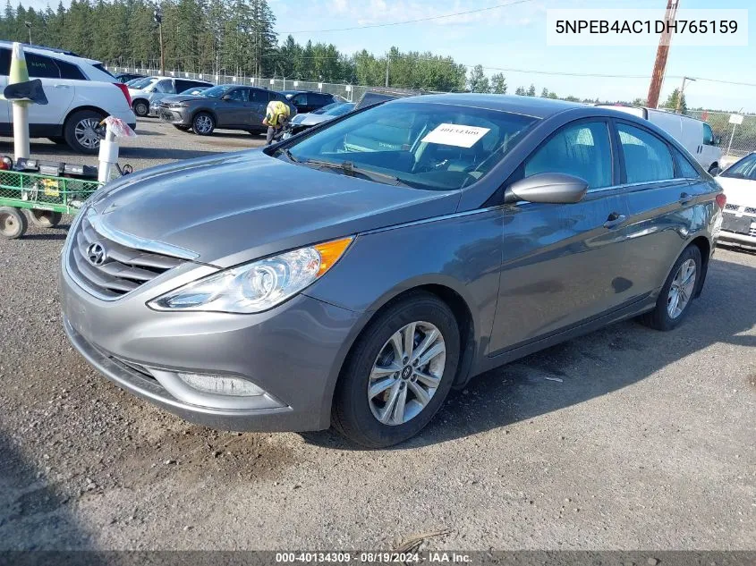 2013 Hyundai Sonata Gls VIN: 5NPEB4AC1DH765159 Lot: 40134309