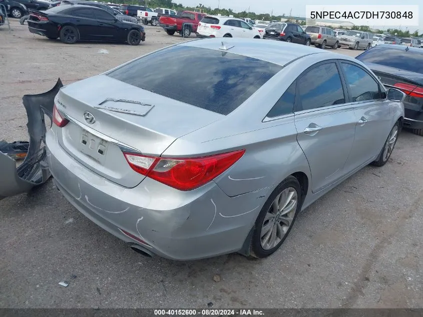 2013 Hyundai Sonata Se/Limited VIN: 5NPEC4AC7DH730848 Lot: 40152600