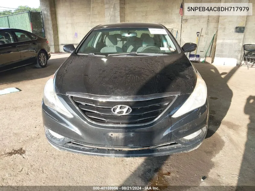 5NPEB4AC8DH717979 2013 Hyundai Sonata Gls