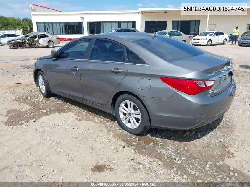 5NPEB4AC0DH624745 2013 Hyundai Sonata Gls