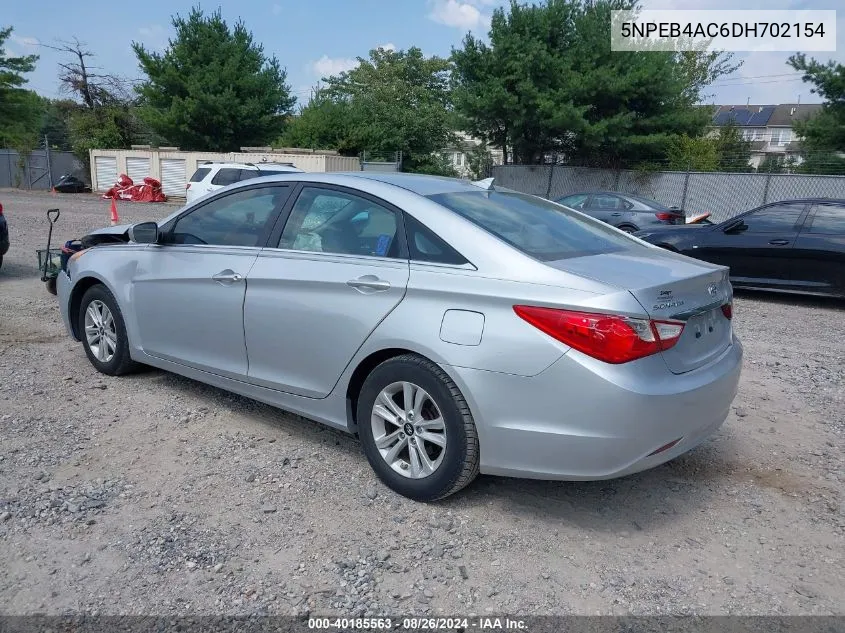 5NPEB4AC6DH702154 2013 Hyundai Sonata Gls