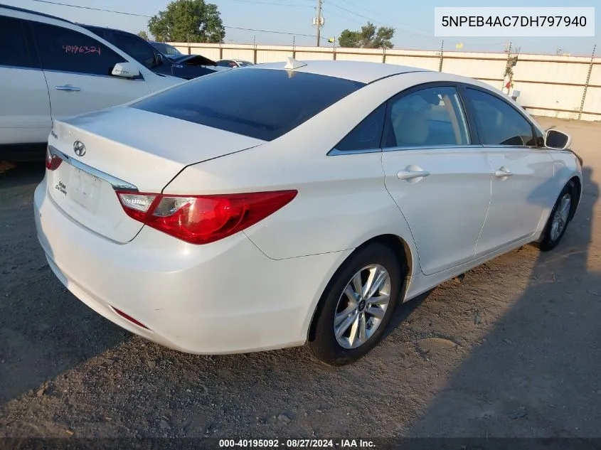 5NPEB4AC7DH797940 2013 Hyundai Sonata Gls