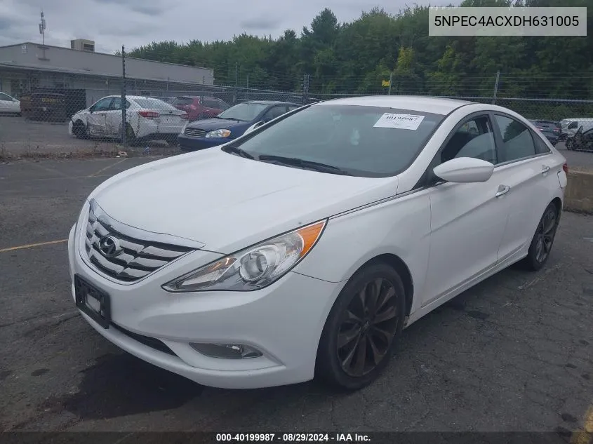 2013 Hyundai Sonata Se VIN: 5NPEC4ACXDH631005 Lot: 40199987