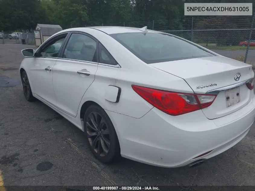 5NPEC4ACXDH631005 2013 Hyundai Sonata Se