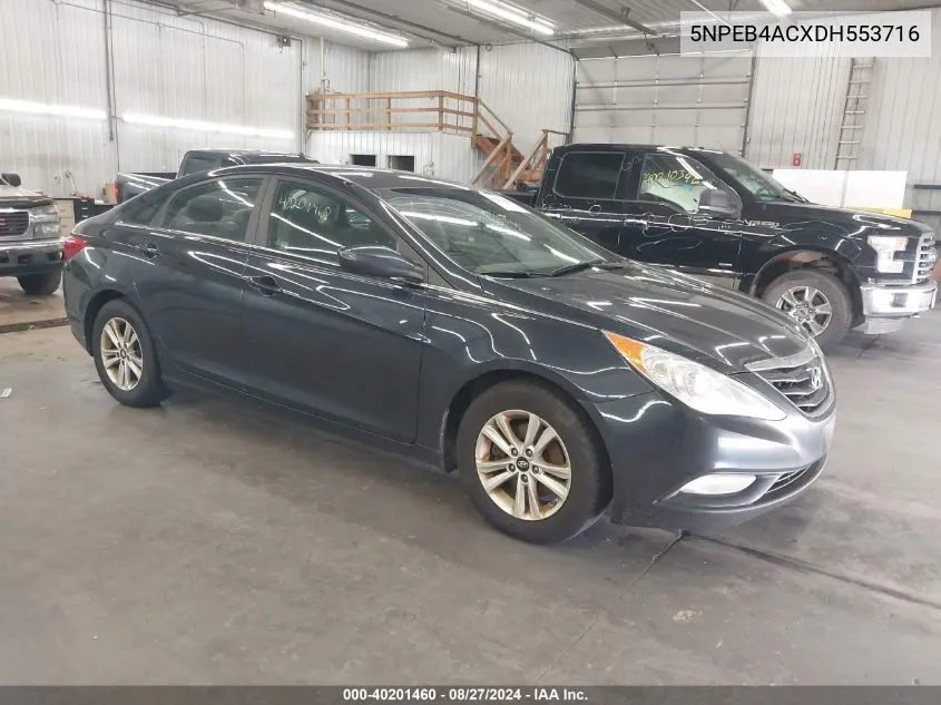 5NPEB4ACXDH553716 2013 Hyundai Sonata Gls