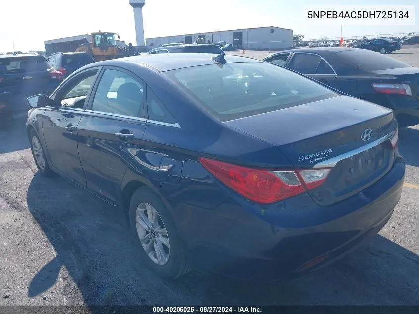 2013 Hyundai Sonata Gls VIN: 5NPEB4AC5DH725134 Lot: 40205025