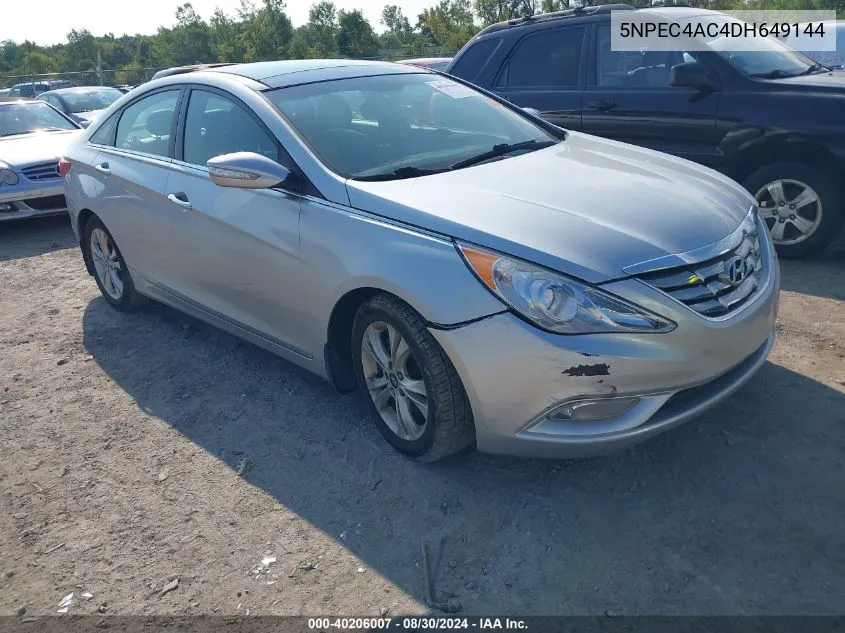 5NPEC4AC4DH649144 2013 Hyundai Sonata Limited