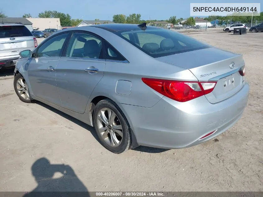 5NPEC4AC4DH649144 2013 Hyundai Sonata Limited