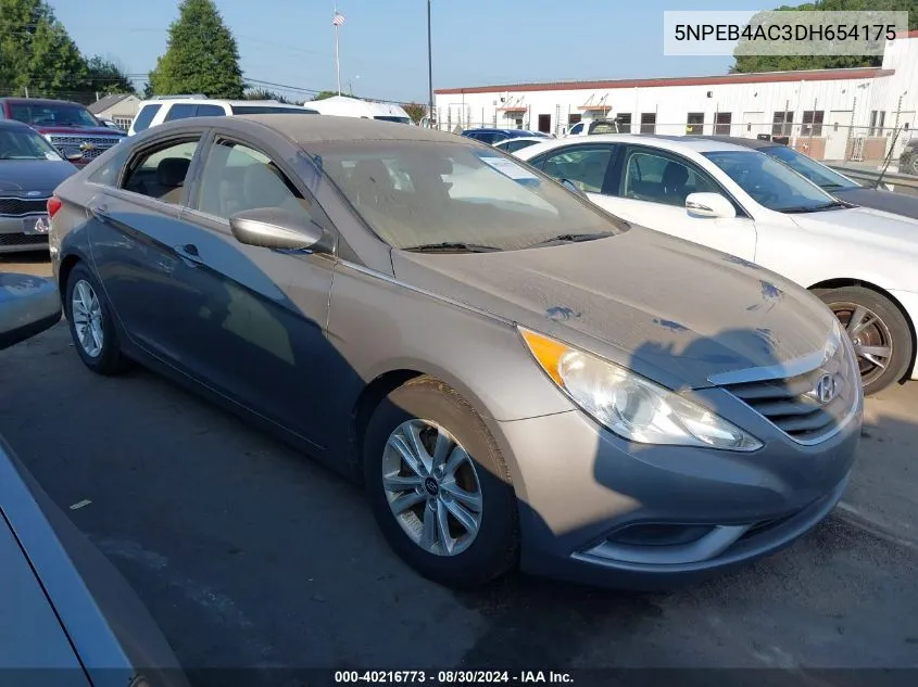 5NPEB4AC3DH654175 2013 Hyundai Sonata Gls