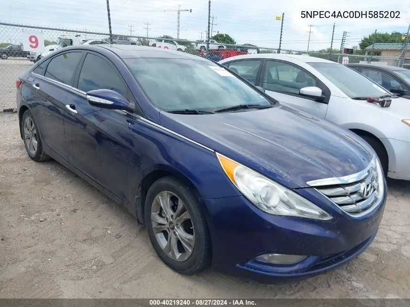 5NPEC4AC0DH585202 2013 Hyundai Sonata Limited