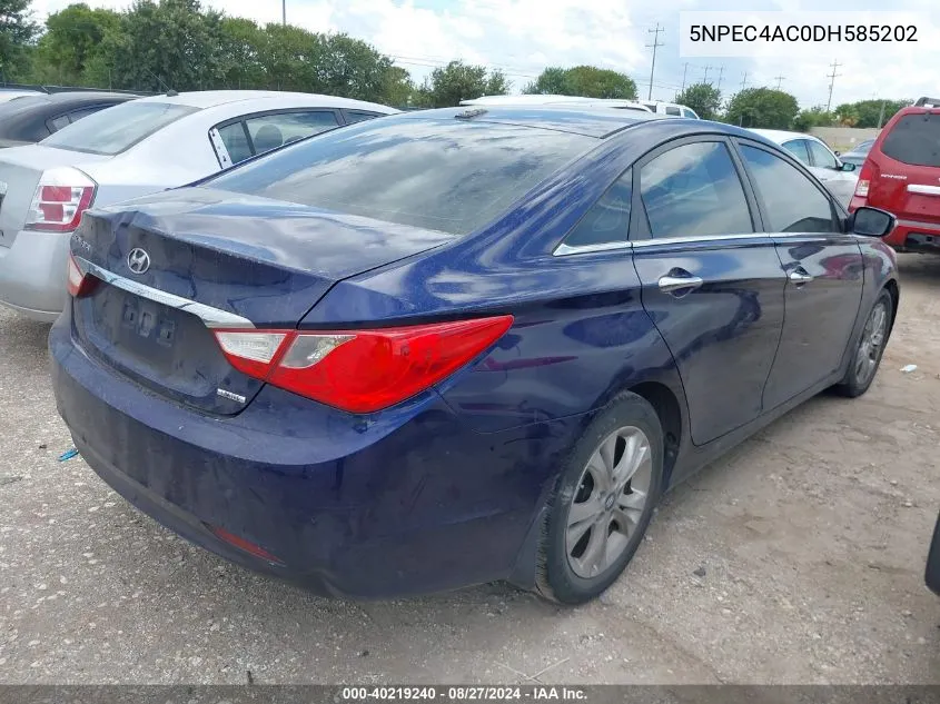 5NPEC4AC0DH585202 2013 Hyundai Sonata Limited