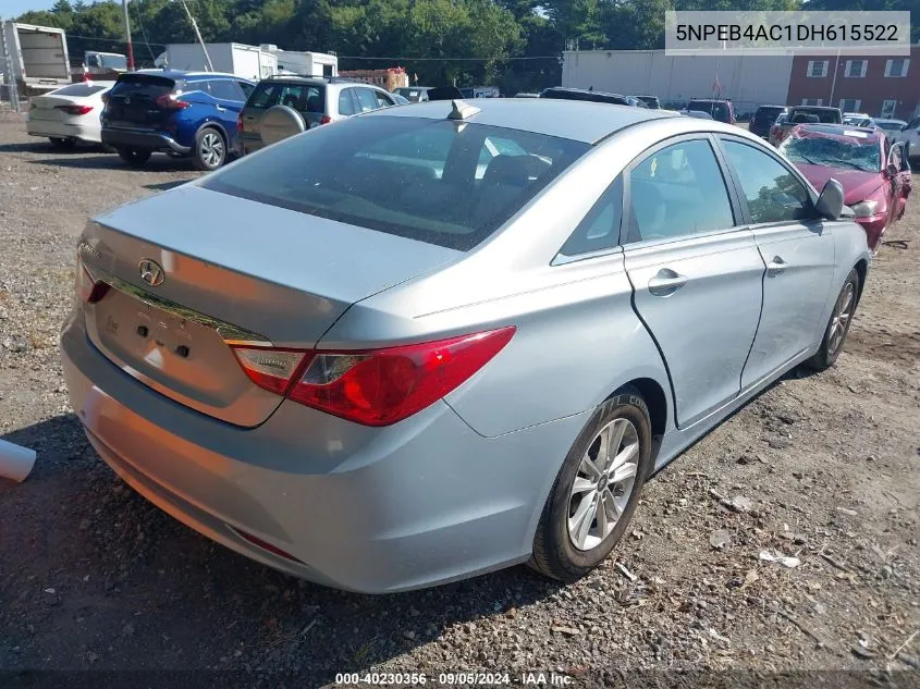 2013 Hyundai Sonata Gls VIN: 5NPEB4AC1DH615522 Lot: 40230356