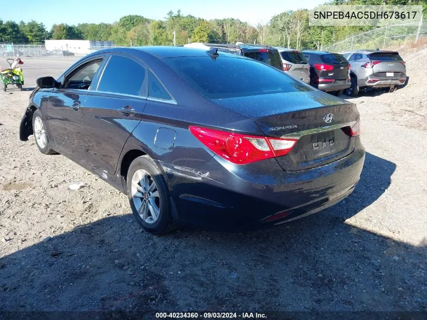 2013 Hyundai Sonata Gls VIN: 5NPEB4AC5DH673617 Lot: 40234360