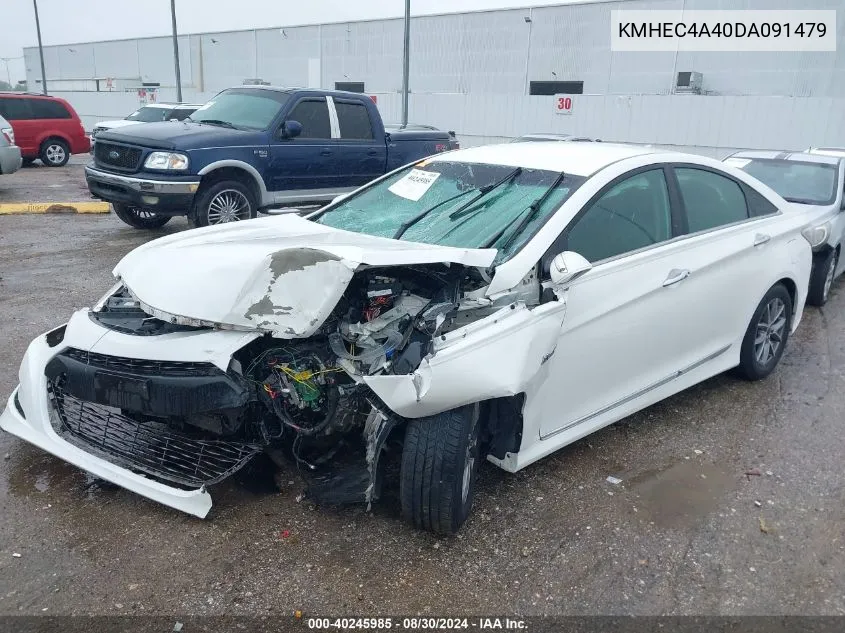 KMHEC4A40DA091479 2013 Hyundai Sonata Hybrid