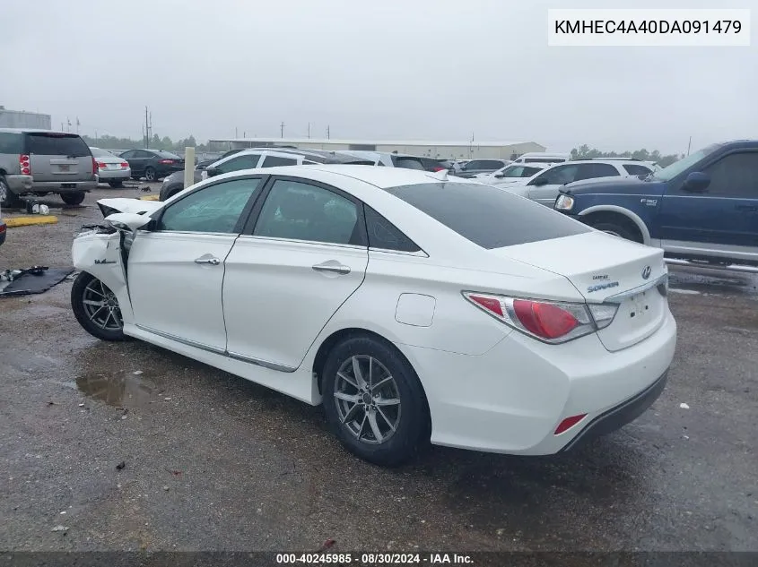 KMHEC4A40DA091479 2013 Hyundai Sonata Hybrid