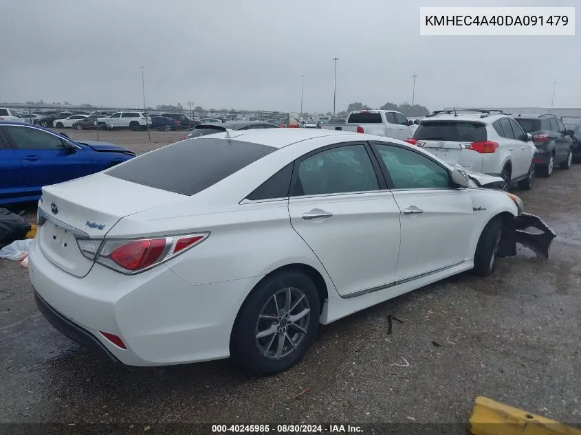 KMHEC4A40DA091479 2013 Hyundai Sonata Hybrid