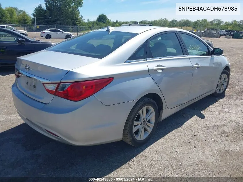 5NPEB4AC4DH678985 2013 Hyundai Sonata Gls