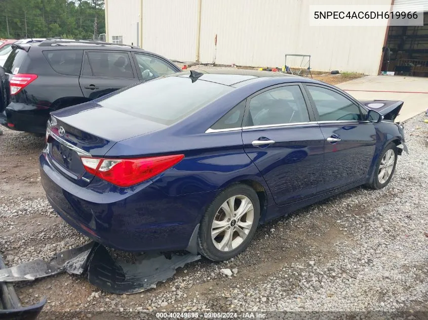 2013 Hyundai Sonata Limited VIN: 5NPEC4AC6DH619966 Lot: 40249895