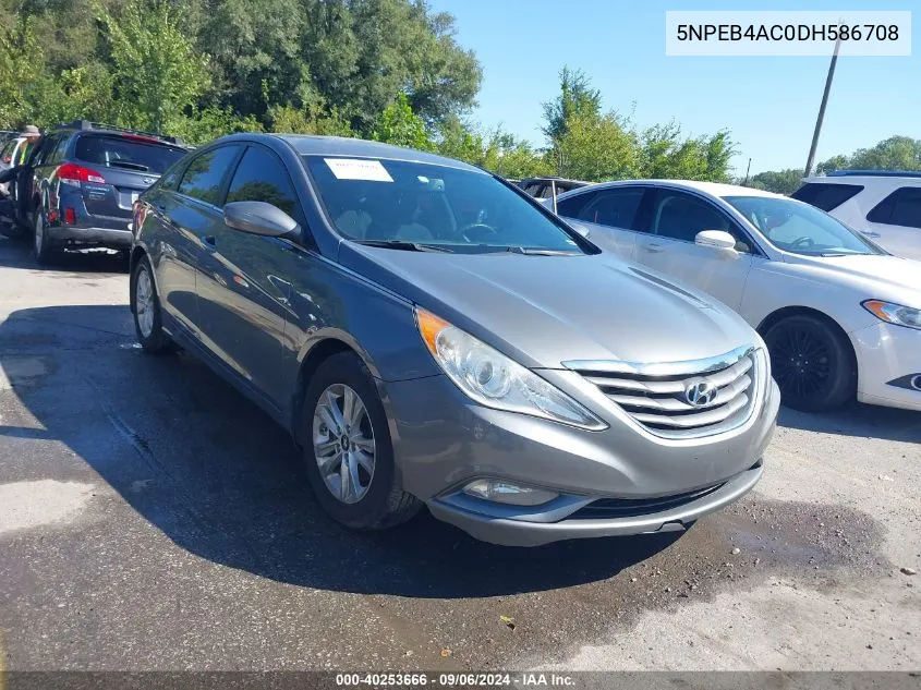 5NPEB4AC0DH586708 2013 Hyundai Sonata Gls