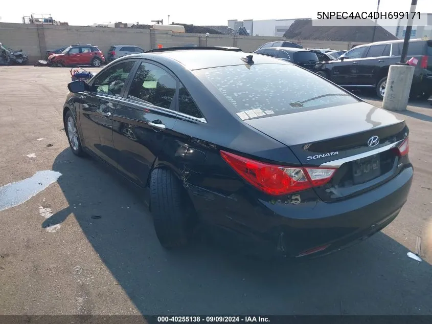 5NPEC4AC4DH699171 2013 Hyundai Sonata Limited