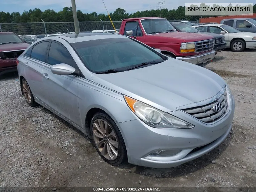 2013 Hyundai Sonata Se VIN: 5NPEC4AC6DH638548 Lot: 40258884