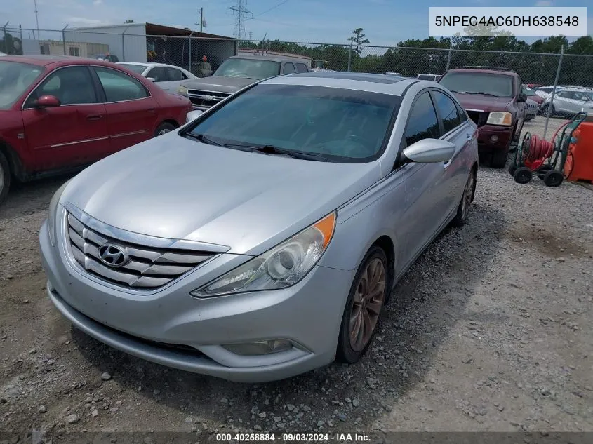 2013 Hyundai Sonata Se VIN: 5NPEC4AC6DH638548 Lot: 40258884