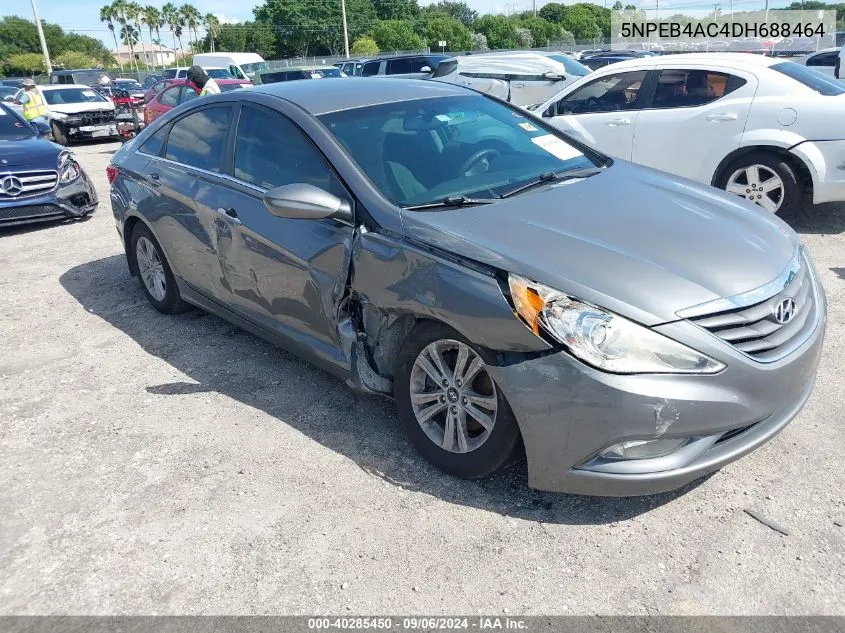 2013 Hyundai Sonata Gls VIN: 5NPEB4AC4DH688464 Lot: 40285450