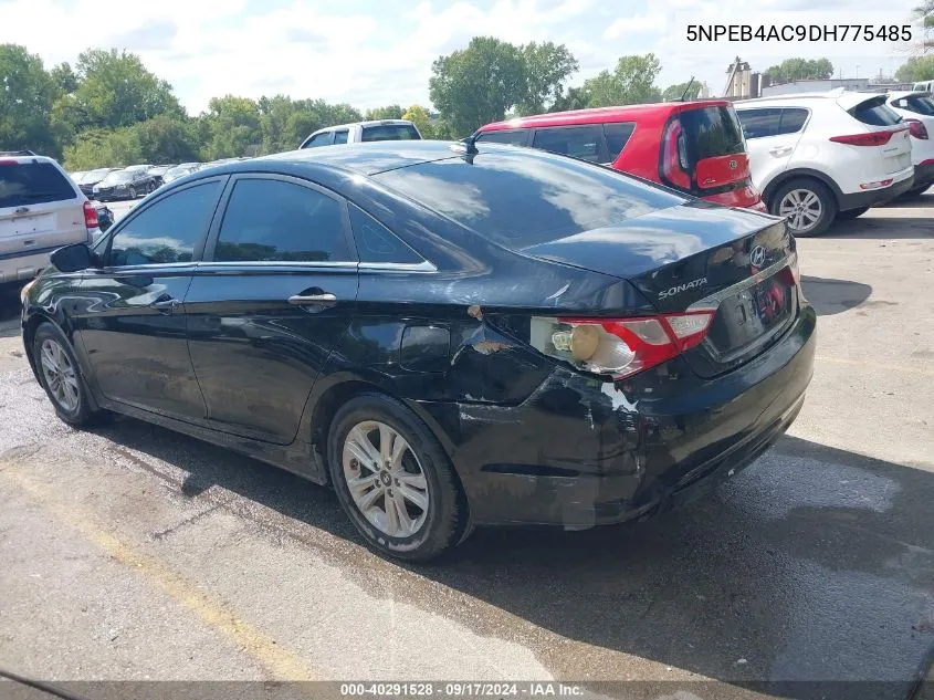 2013 Hyundai Sonata Gls VIN: 5NPEB4AC9DH775485 Lot: 40291528