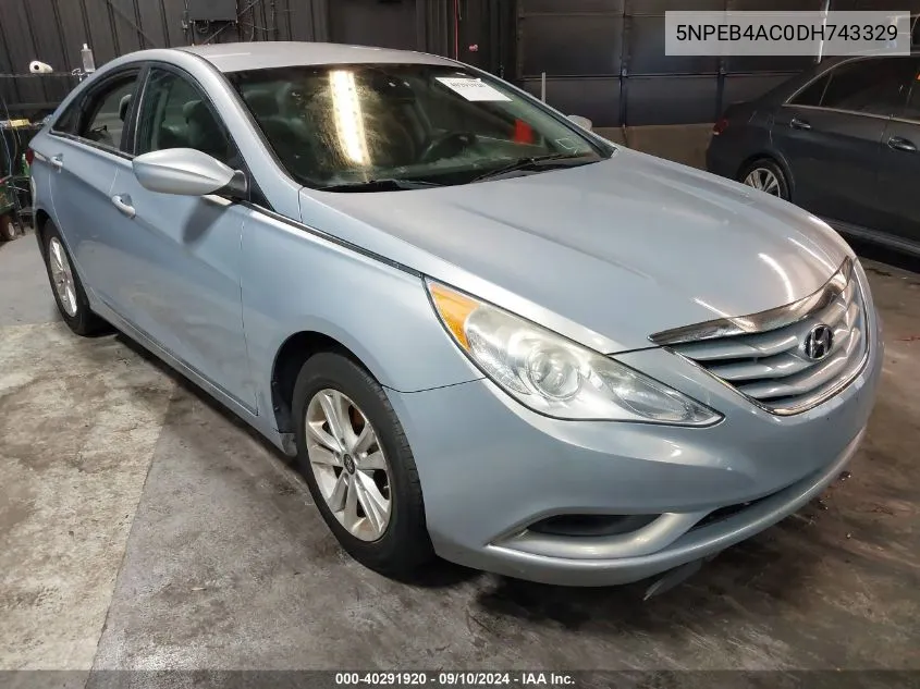 5NPEB4AC0DH743329 2013 Hyundai Sonata Gls