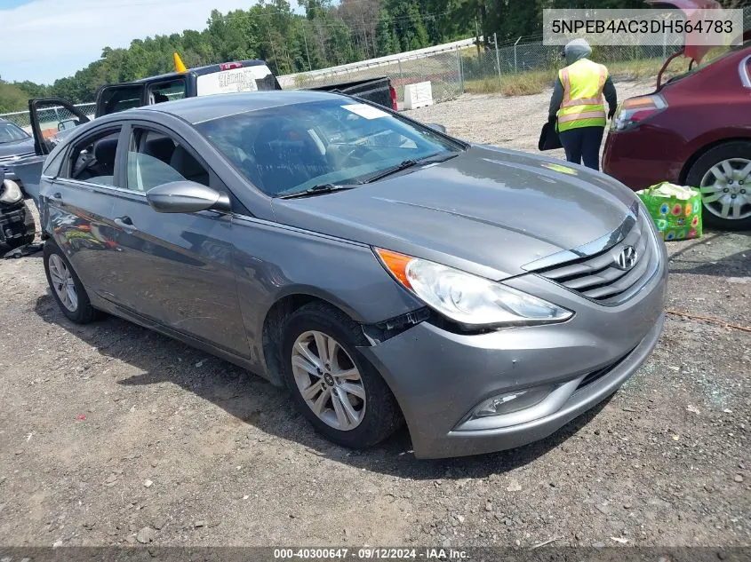 2013 Hyundai Sonata Gls VIN: 5NPEB4AC3DH564783 Lot: 40300647