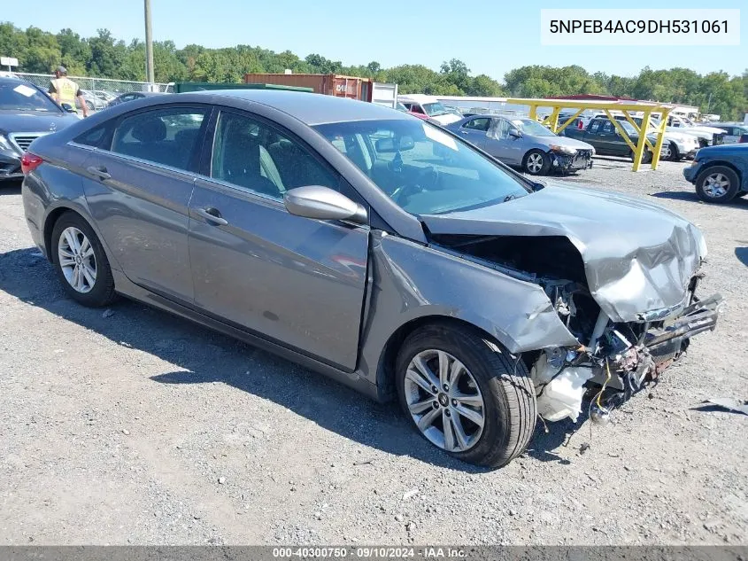 2013 Hyundai Sonata Gls VIN: 5NPEB4AC9DH531061 Lot: 40300750