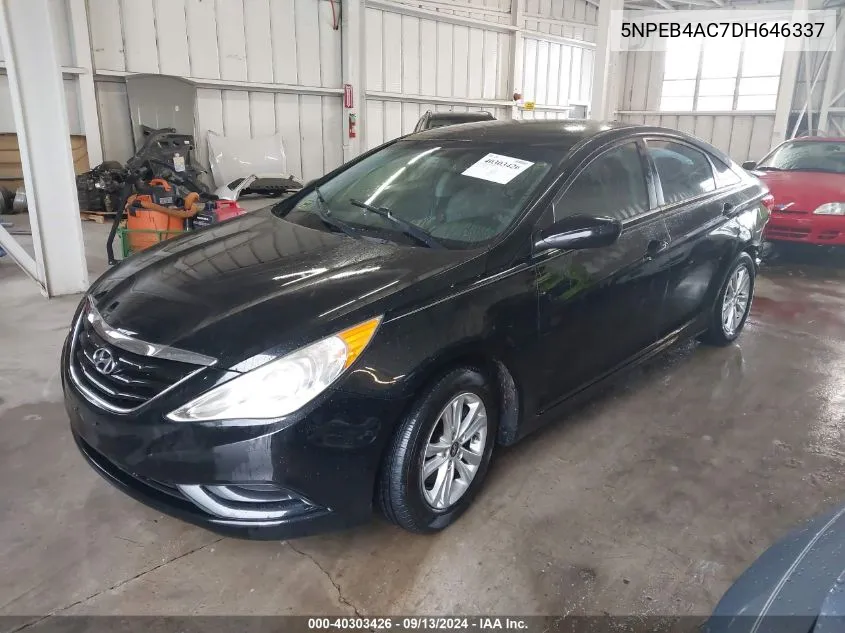 5NPEB4AC7DH646337 2013 Hyundai Sonata Gls