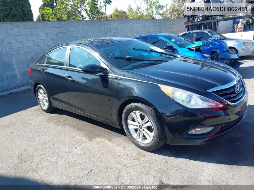 5NPEB4AC6DH802481 2013 Hyundai Sonata Gls