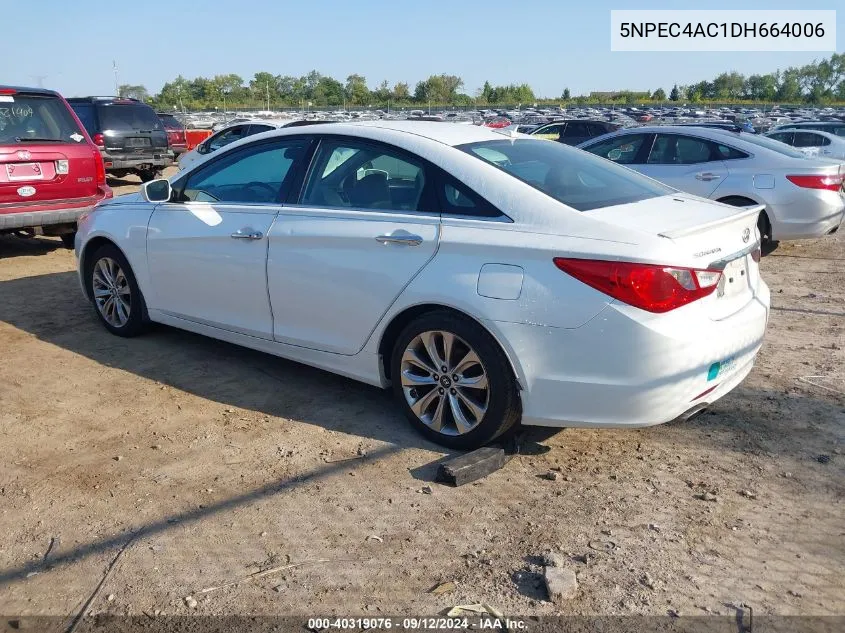 2013 Hyundai Sonata Se/Limited VIN: 5NPEC4AC1DH664006 Lot: 40319076