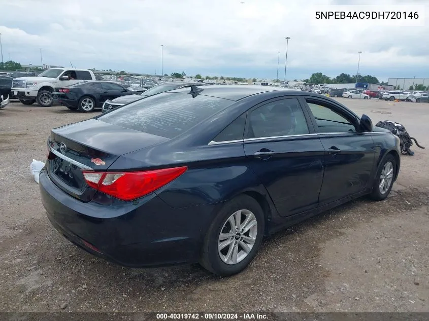 2013 Hyundai Sonata Gls VIN: 5NPEB4AC9DH720146 Lot: 40319742