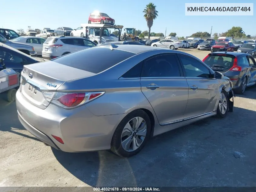 2013 Hyundai Sonata Hybrid Limited VIN: KMHEC4A46DA087484 Lot: 40321678