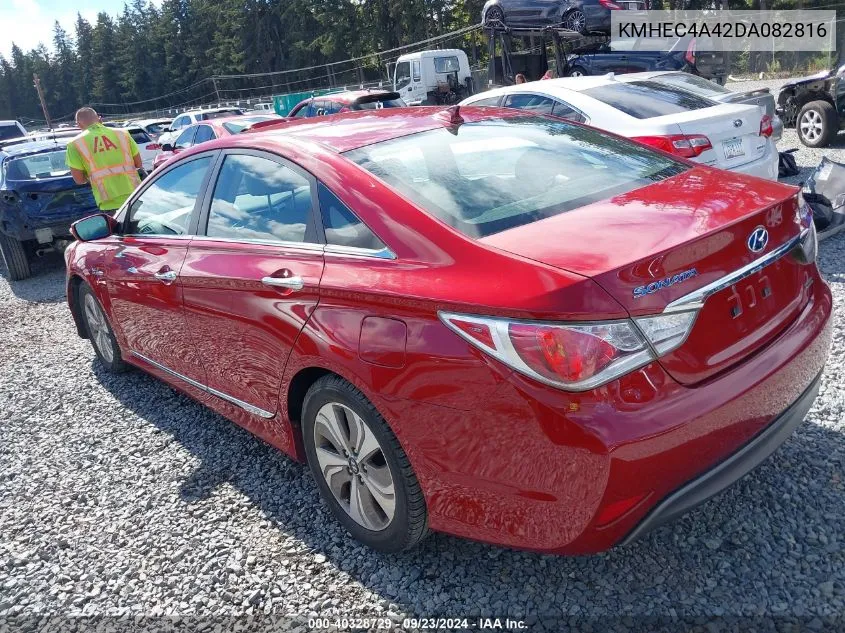 KMHEC4A42DA082816 2013 Hyundai Sonata Hybrid Limited